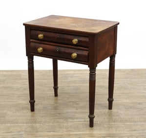 Transitional Sheraton/Empire Work Table
