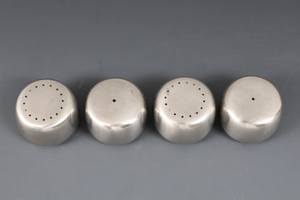 Georg Jensen Stainless Steel Salt and Pepper Shakers