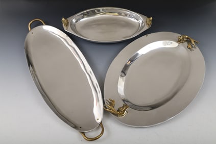 Mexican Mixed Metal Platters