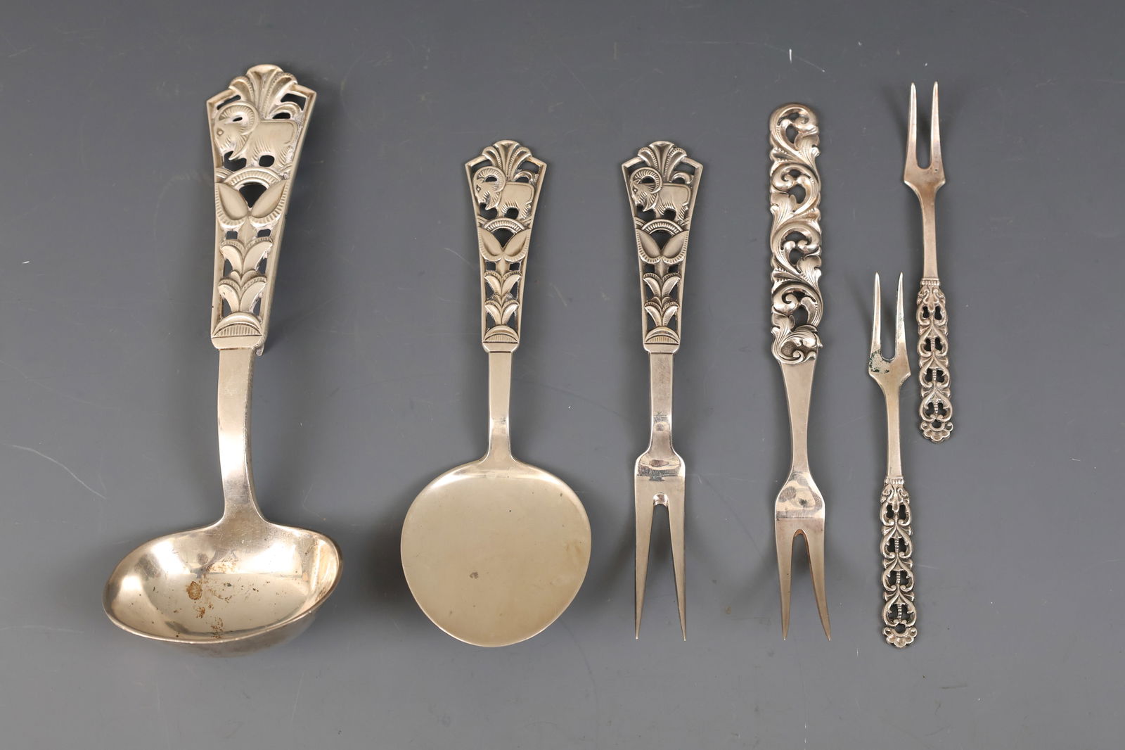 Norwegian Silver Specialty Flatware (1 of 5)