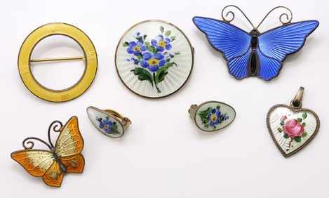 Danish Sterling Silver Pins