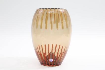 Cenedese Vetri Murano Glass Vase