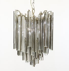 Murano Triedri Glass Chandelier