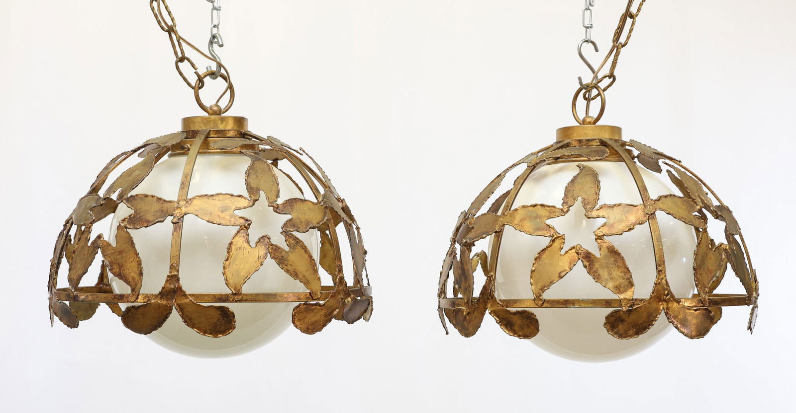 Brutalist Torch Cut Light Fixtures (1 of 14)