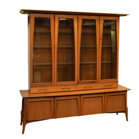 Teak Sideboard and Hutch