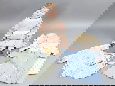 CLOTH DOLLS - AMERICAN.