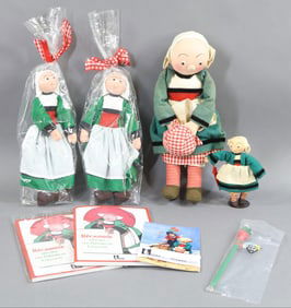 DOLLS REPRESENTING FOREIGN COUNTRIES.