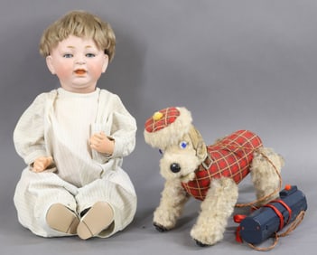 GERMAN BISQUE BABY DOLLS.