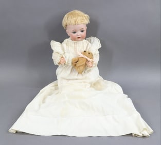 GERMAN BISQUE BABY DOLLS.