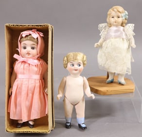ALL BISQUE DOLLS INC. GOOGLY EYE.