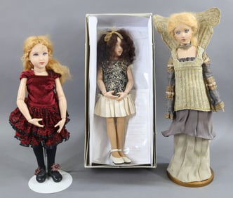 CONTEMPORARY ARTIST DOLLS.