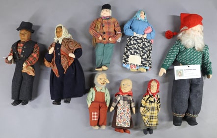 DOLLS REPRESENTING FOREIGN COUNTRIES.