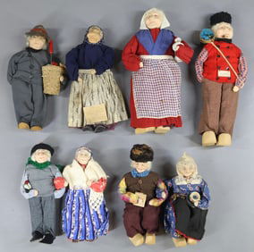 DOLLS REPRESENTING FOREIGN COUNTRIES.