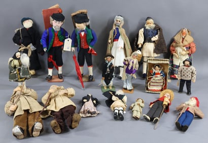DOLLS REPRESENTING FOREIGN COUNTRIES.