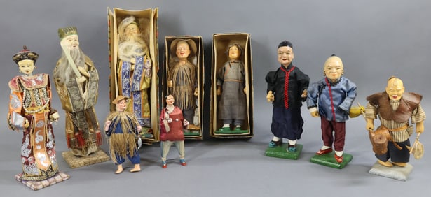 DOLLS REPRESENTING FOREIGN COUNTRIES.