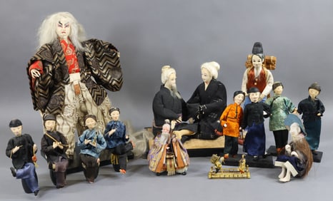 DOLLS REPRESENTING FOREIGN COUNTRIES.