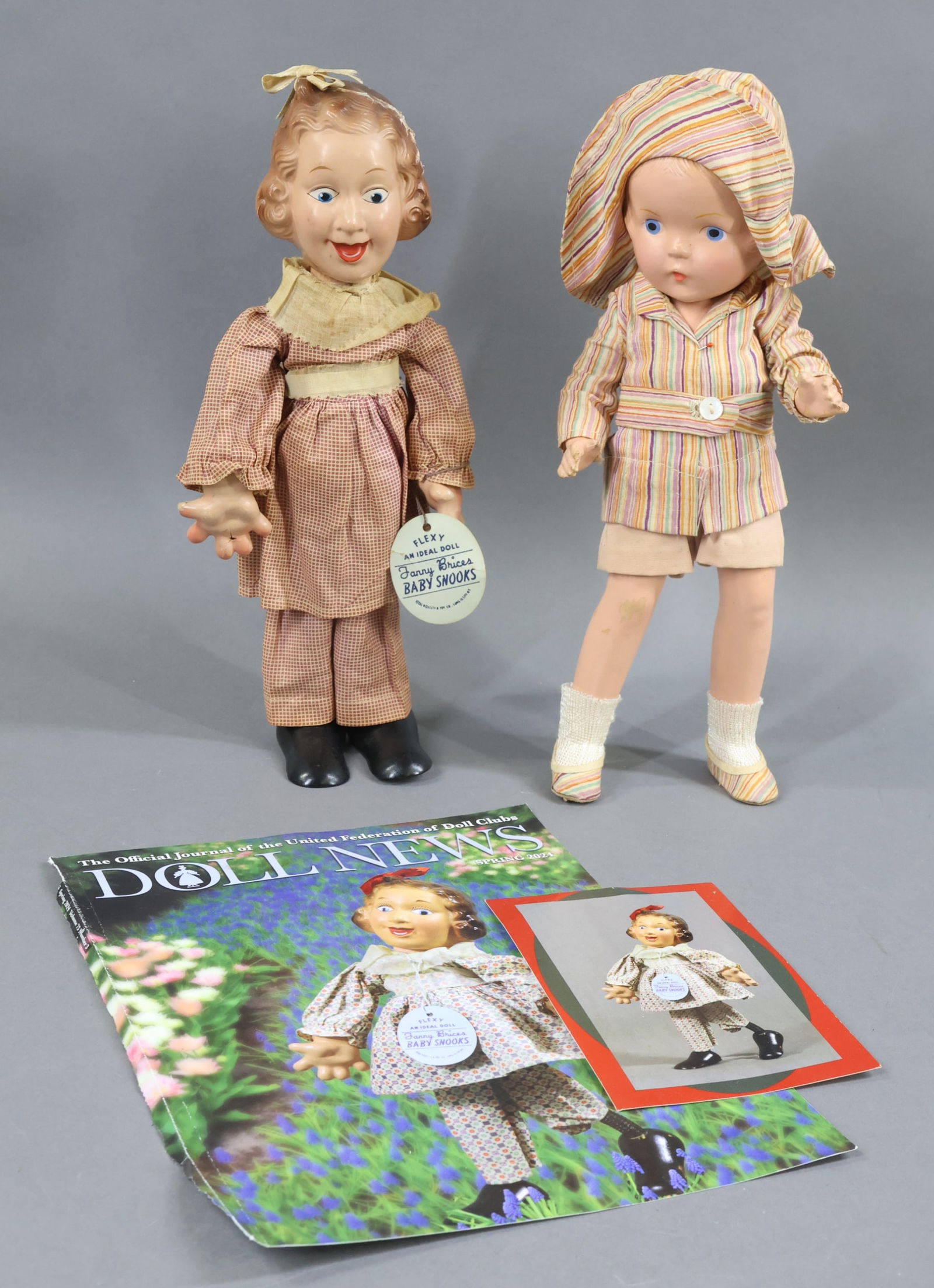 COMPOSITION DOLLS. (1 of 14)