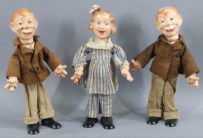 COMPOSITION DOLLS.