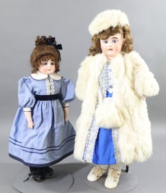 GERMAN BISQUE DOLLS.