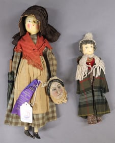 WOOD DOLLS.