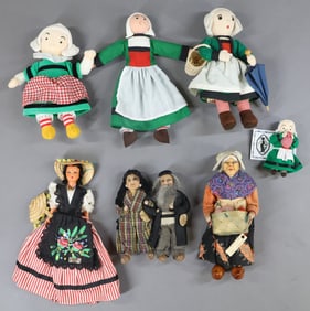 DOLLS REPRESENTING FOREIGN COUNTRIES.