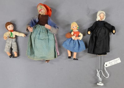MINIATURES, BAPS DOLLS.