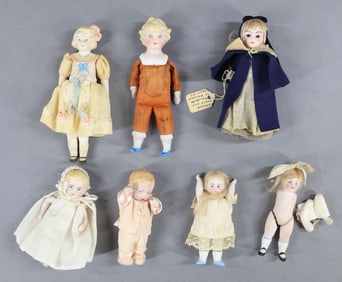 GERMAN ALL BISQUE/OTHER DOLLS.