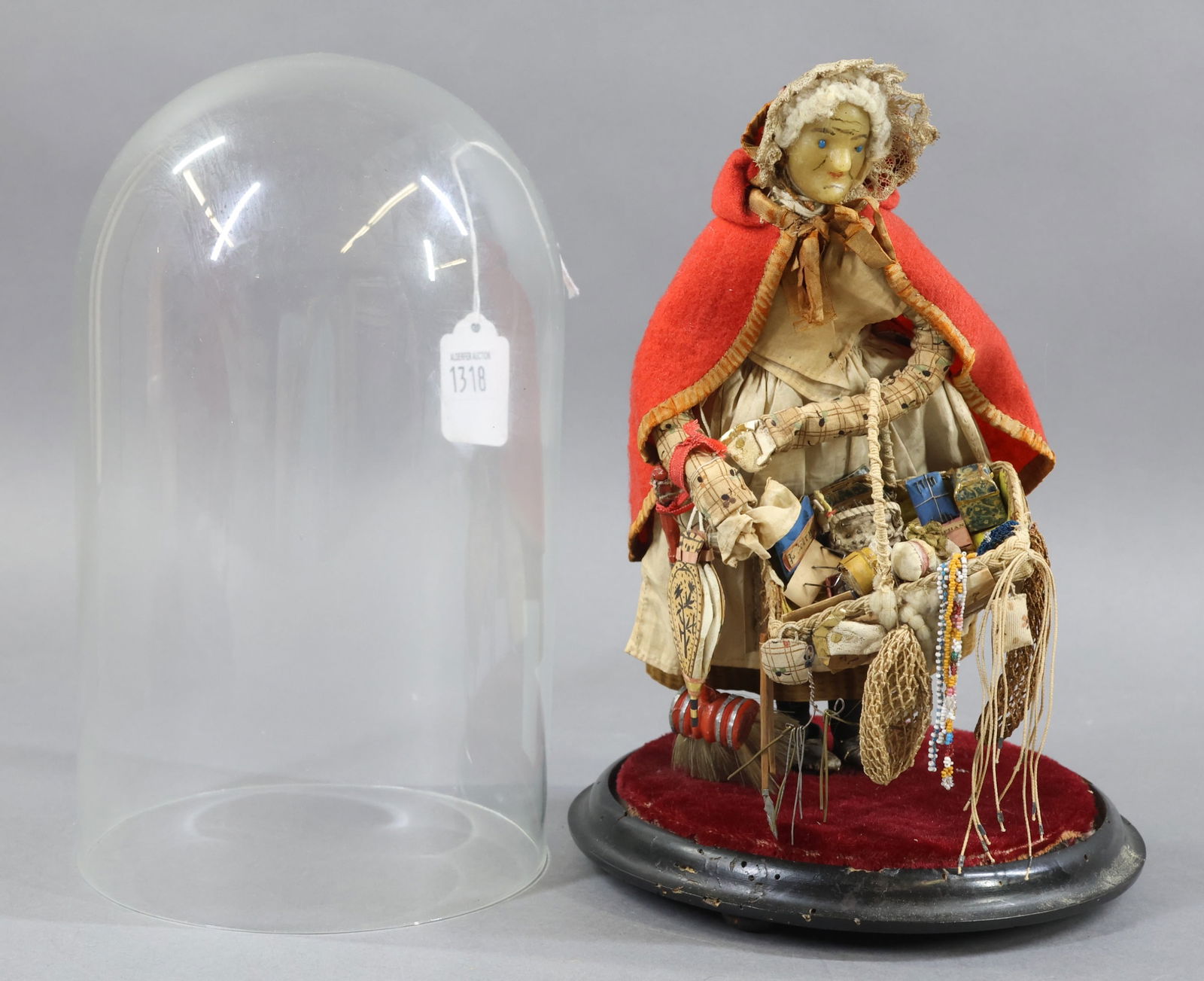 WAX DOLLS - PEDDLER. (1 of 8)