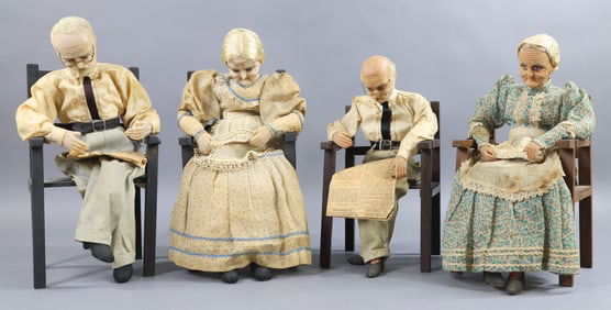 WAX DOLLS.