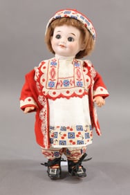 BISQUE GOOGLY EYE DOLLS.