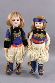 FRENCH BISQUE DOLLS.
