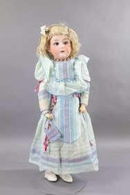 GERMAN BISQUE DOLLS.