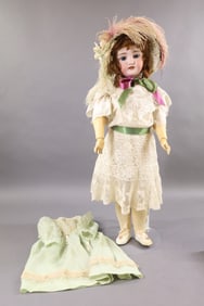GERMAN BISQUE DOLLS.
