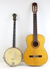Classical Guitar and Tenor Banjo