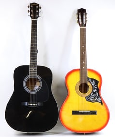 Lot of 2 Acoustic Guitars