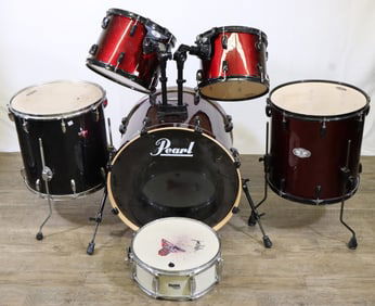 Pearl Vision Drum Kit with 2nd Floor Tom