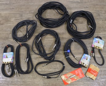 Assorted Audio Cables