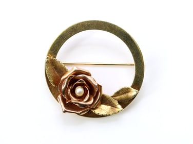 14k YG/RG Pin