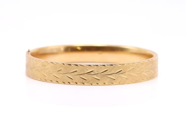 14k YG Bracelet