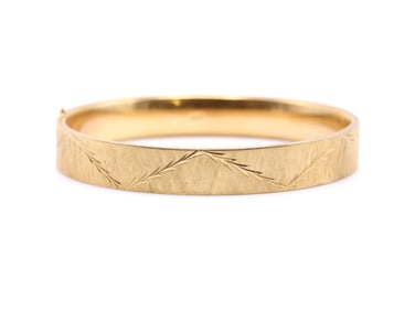 14k YG Bracelet