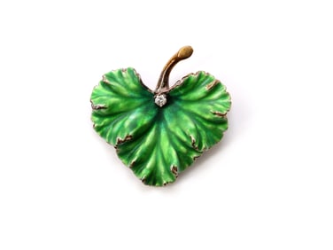 14k YG Enamel Pin