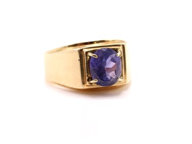 14k Purple Sapphire