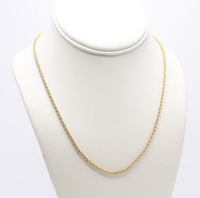 14k YG Necklace