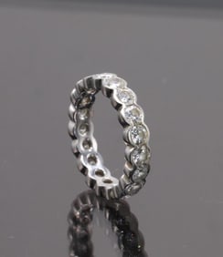 Platinum Diamond Eternity band