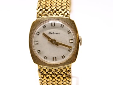 18k YG Ribaux Wristwatch