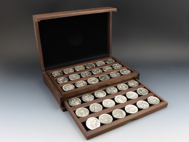 The Heritage of the Golden West Sterling Silver Medals