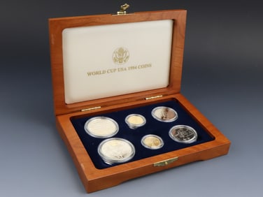 World Cup USA 1994 Gold and Silver Coins