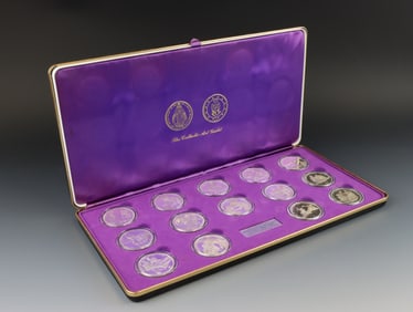 Catholic Art Guild Sterling Silver Stations of the Cross Medals