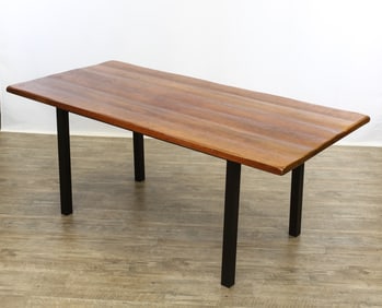 Contemporary Mahogany Dining Table