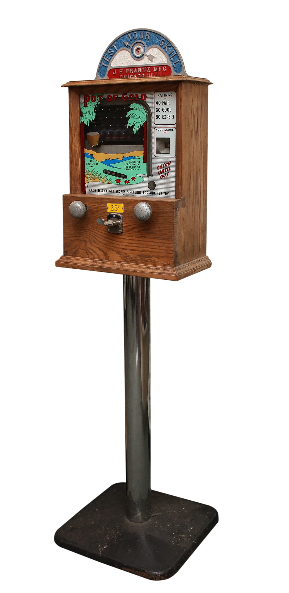 J. F. Frantz "Pot of Gold" Arcade Game (1 of 13)